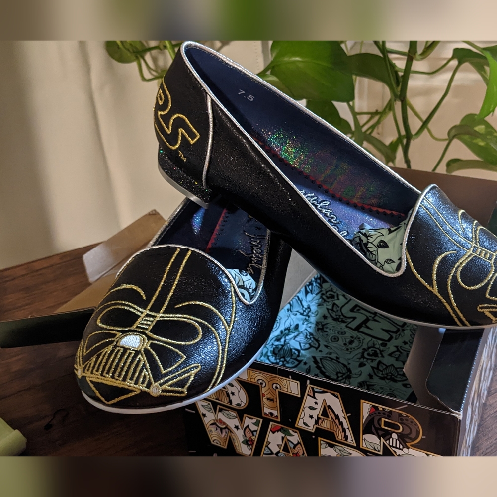 Irregular Choice Darth Vader Flats